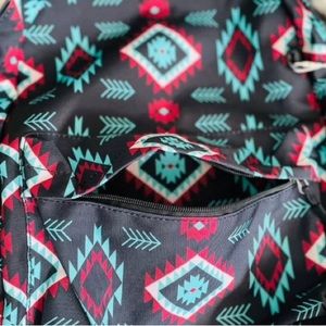 New to our boutique is the Aztec River backpack